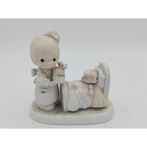 Precious Moments Make Me A Blessing Porcelain Figurine 100102 1986 Enesco